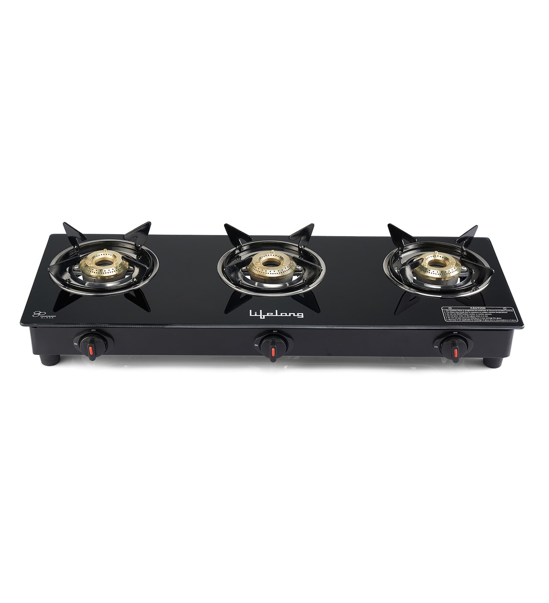 Buy Lifelong LLGS303 Automatic Ignition 3 Burner Gas Stove with