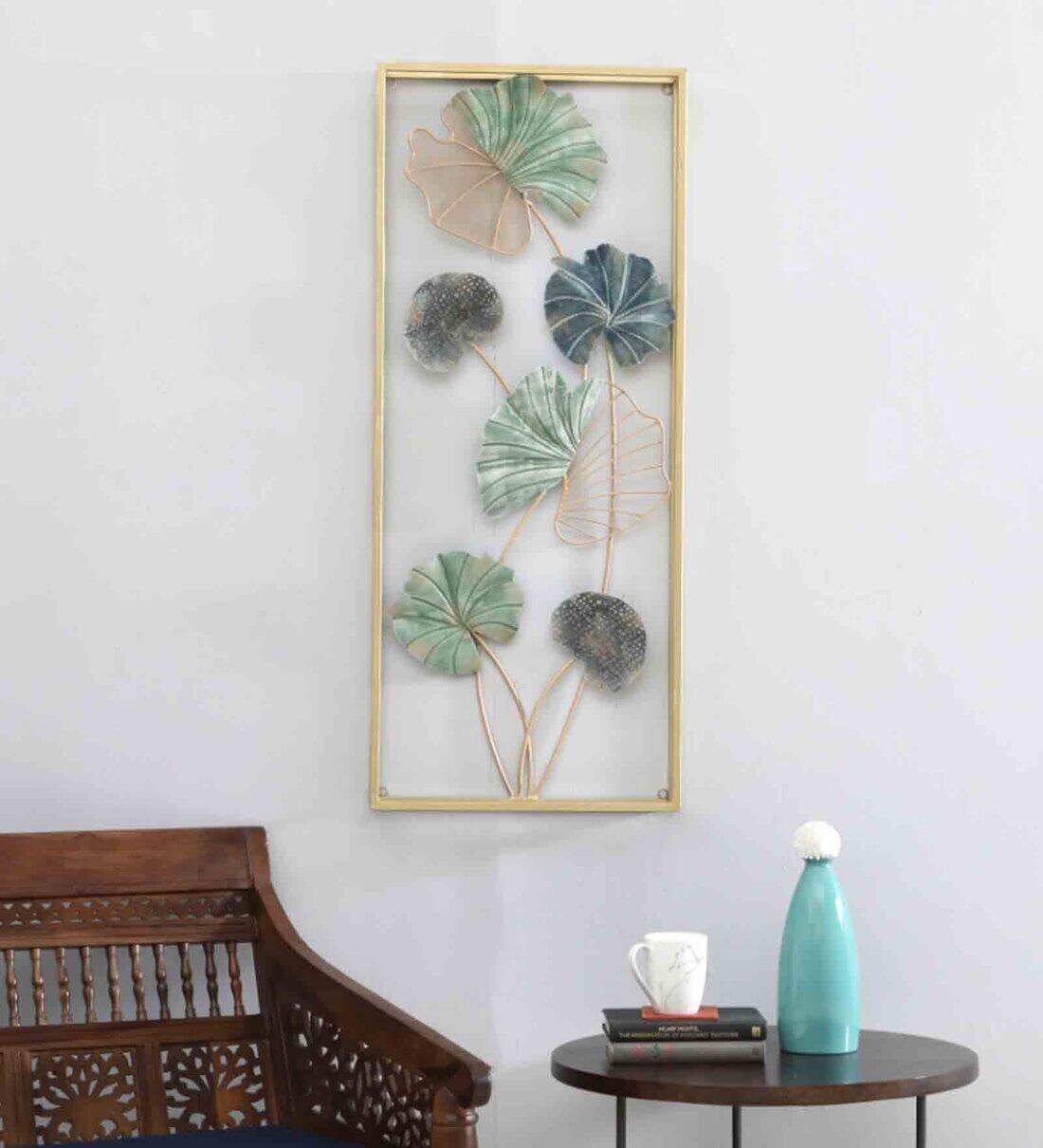 Buy Lilly Pair Multicolor Metal Wall Art at 30 OFF by Kraphy Pepperfry