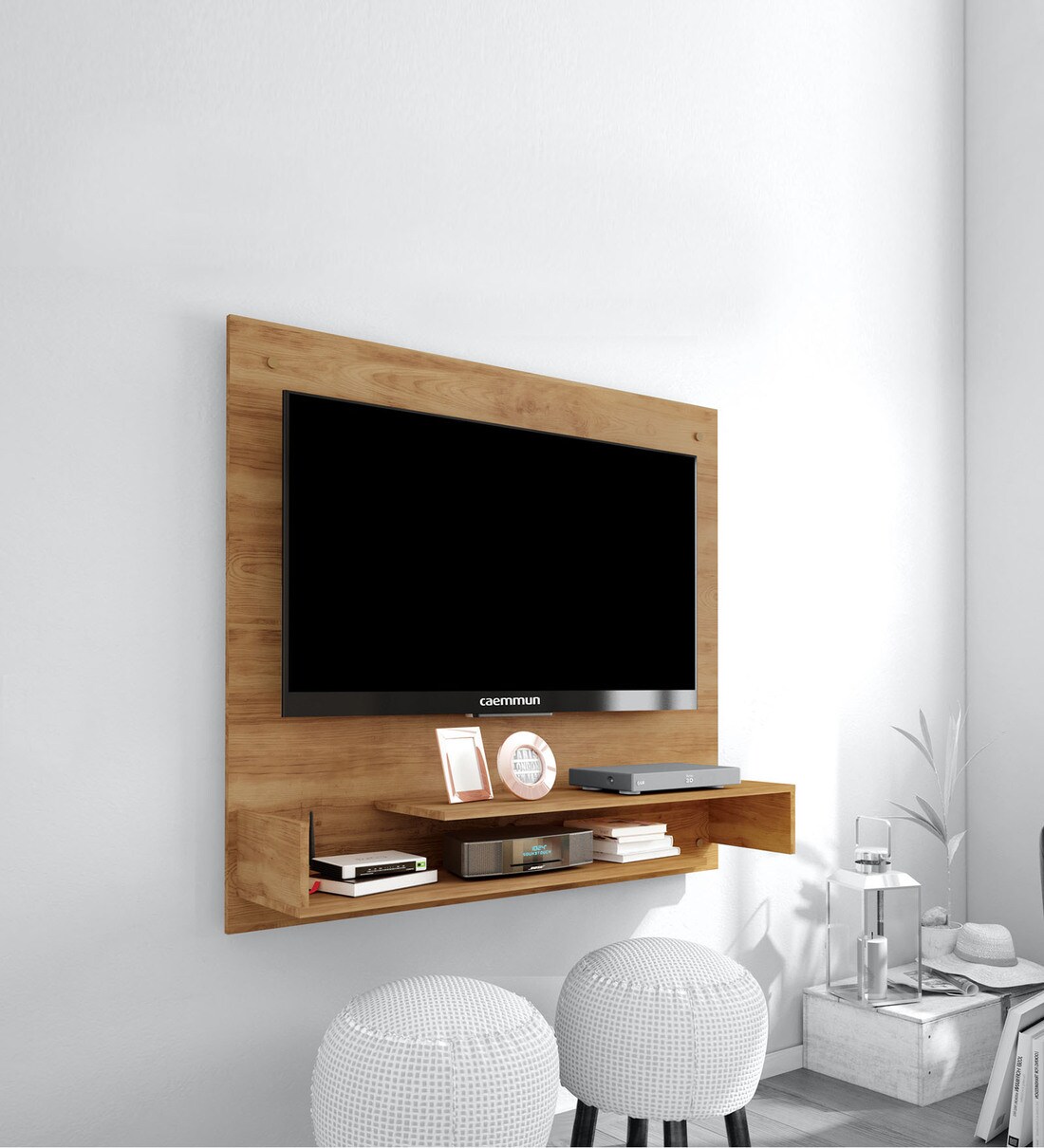 Buy Lizzy TV Unit in Burti Finish at 11% OFF by Colibri | Pepperfry