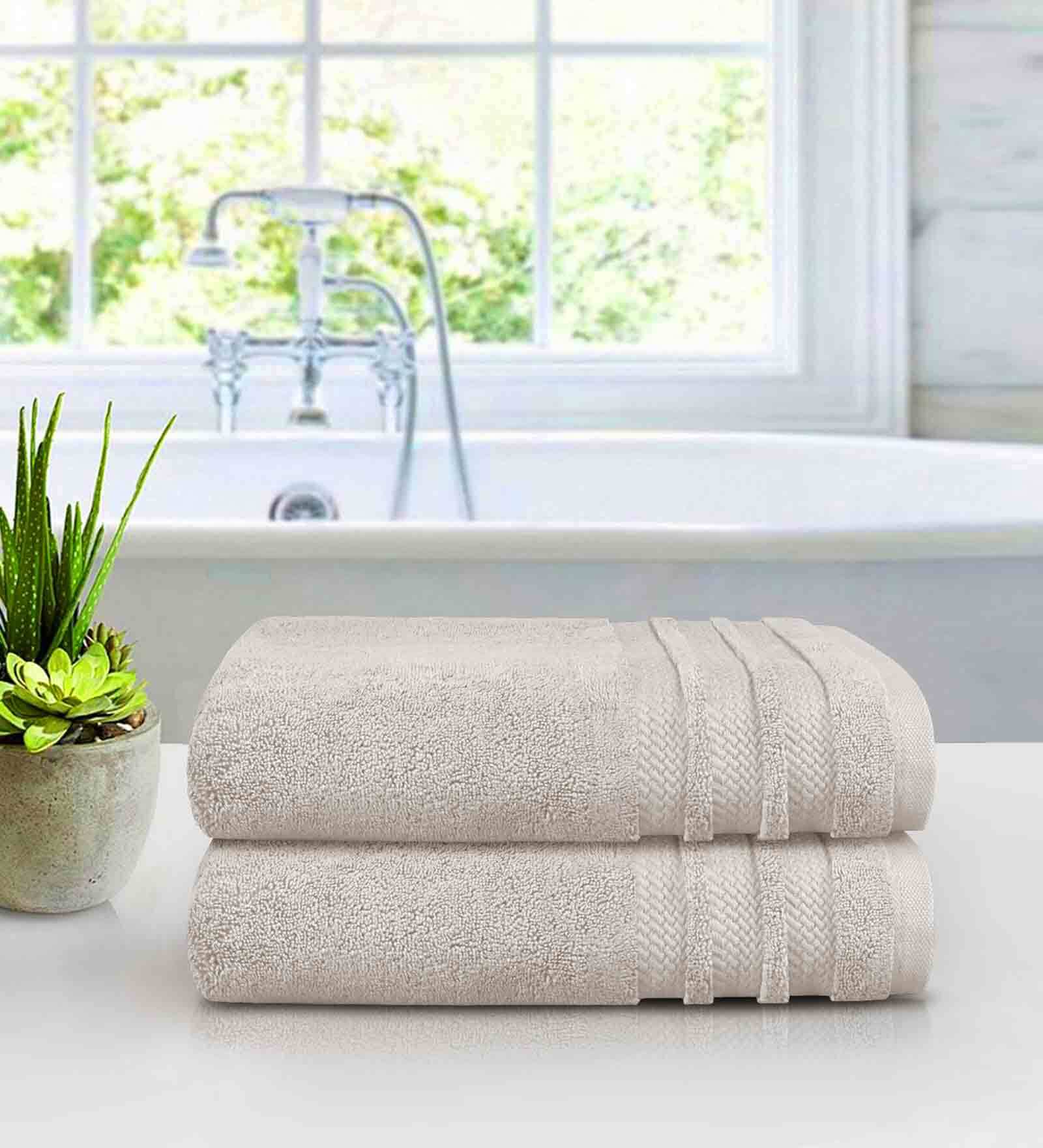 Buy Linen 625 GSM 100 Cotton Face Towel (Set of 6) by Trident at 56