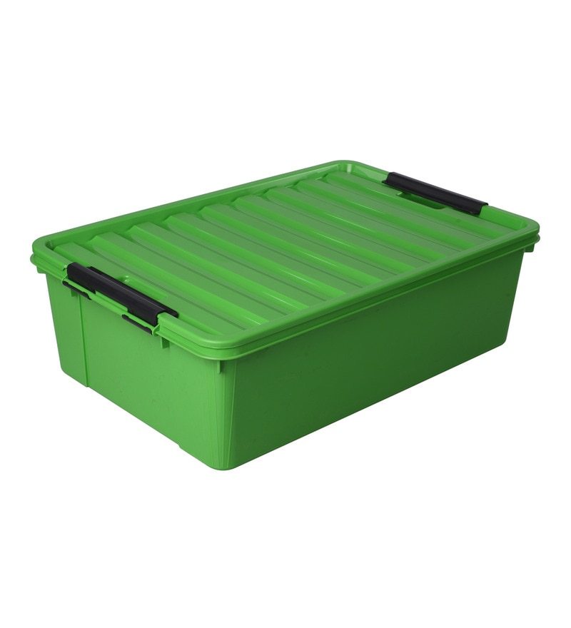 Buy Lock&Lock Green Plastic 30 L Box Online - Plastic Storage Boxes ...