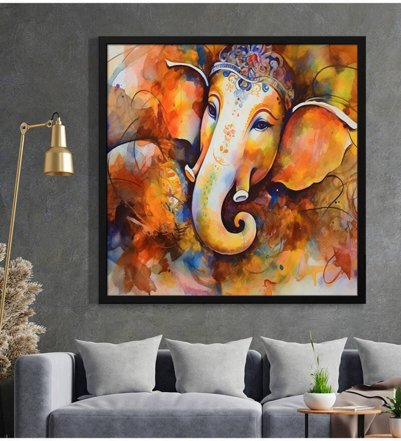 modern art of ganesha