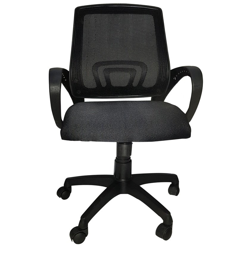 Buy Low Back Ergonomic Chair with Nylon Base by Adiko Systems Online