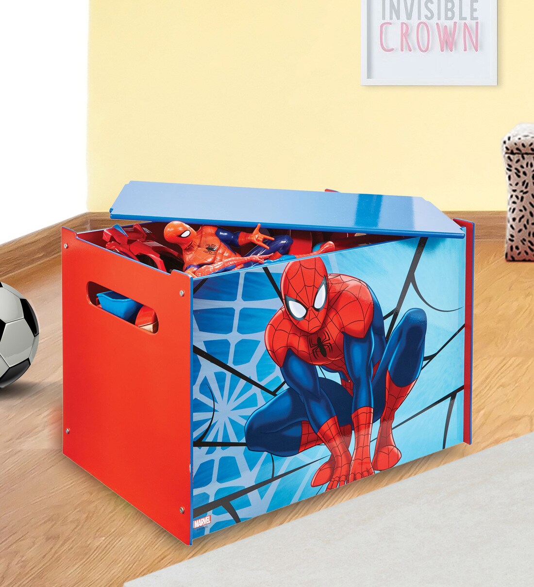 Buy Marvel Spider-Man Storage Box in Blue at 20% OFF by Cot & Candy ...