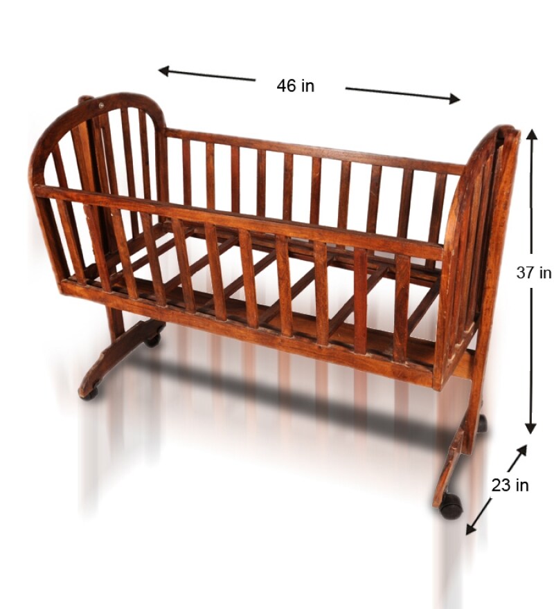 Buy Wooden Mobile Baby Cradle Online Cradles Cradles Pepperfry
