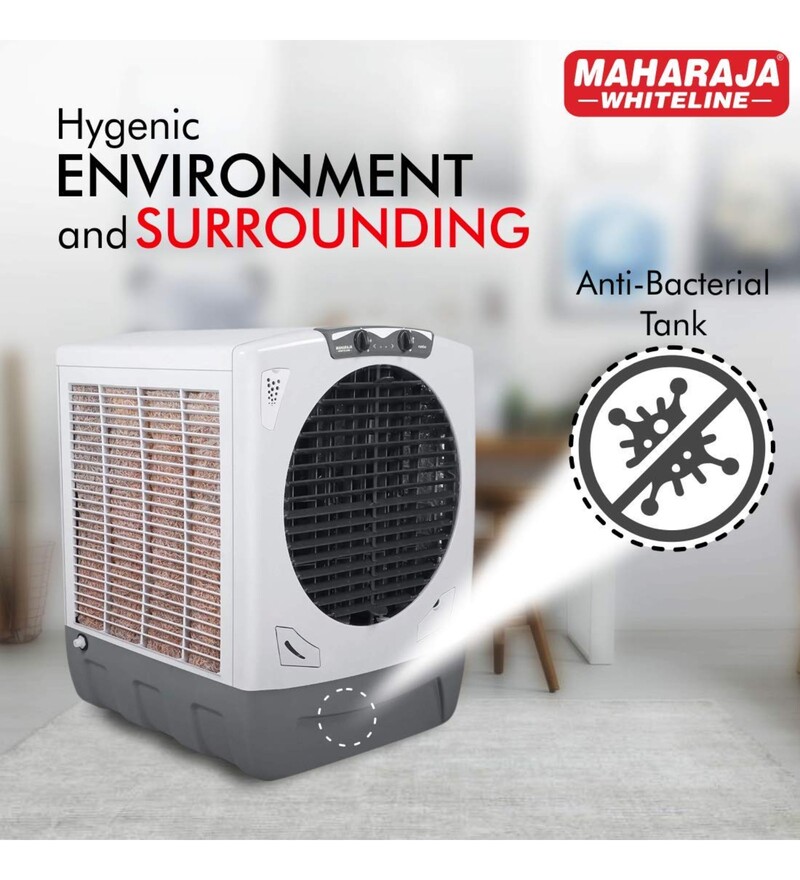 maharaja whiteline 65 l room personal air cooler