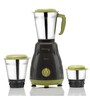 McCoy Star 500 W Mixer Grinder with 3 Jars (Grey & Green)