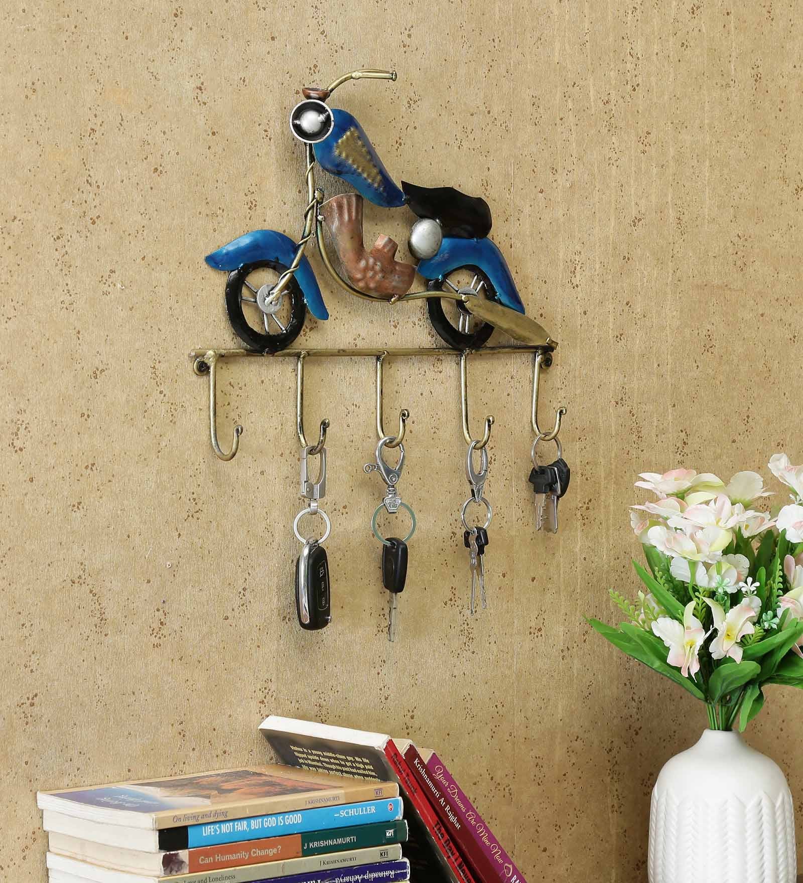 Buy Metal Bike Wall Art With Key Holder at 32 OFF by Padmavati Art