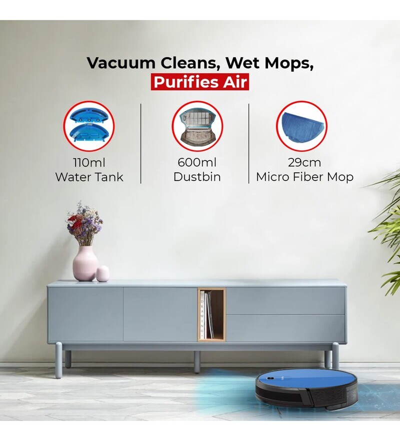 dry wet robotic vacuum cleaner