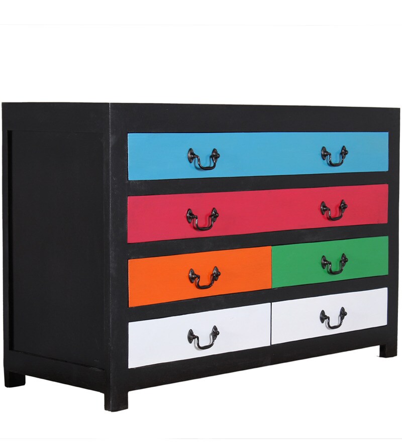 Buy Marilyn Mint Stylishly Colourful Chest of Drawers by Bohemiana