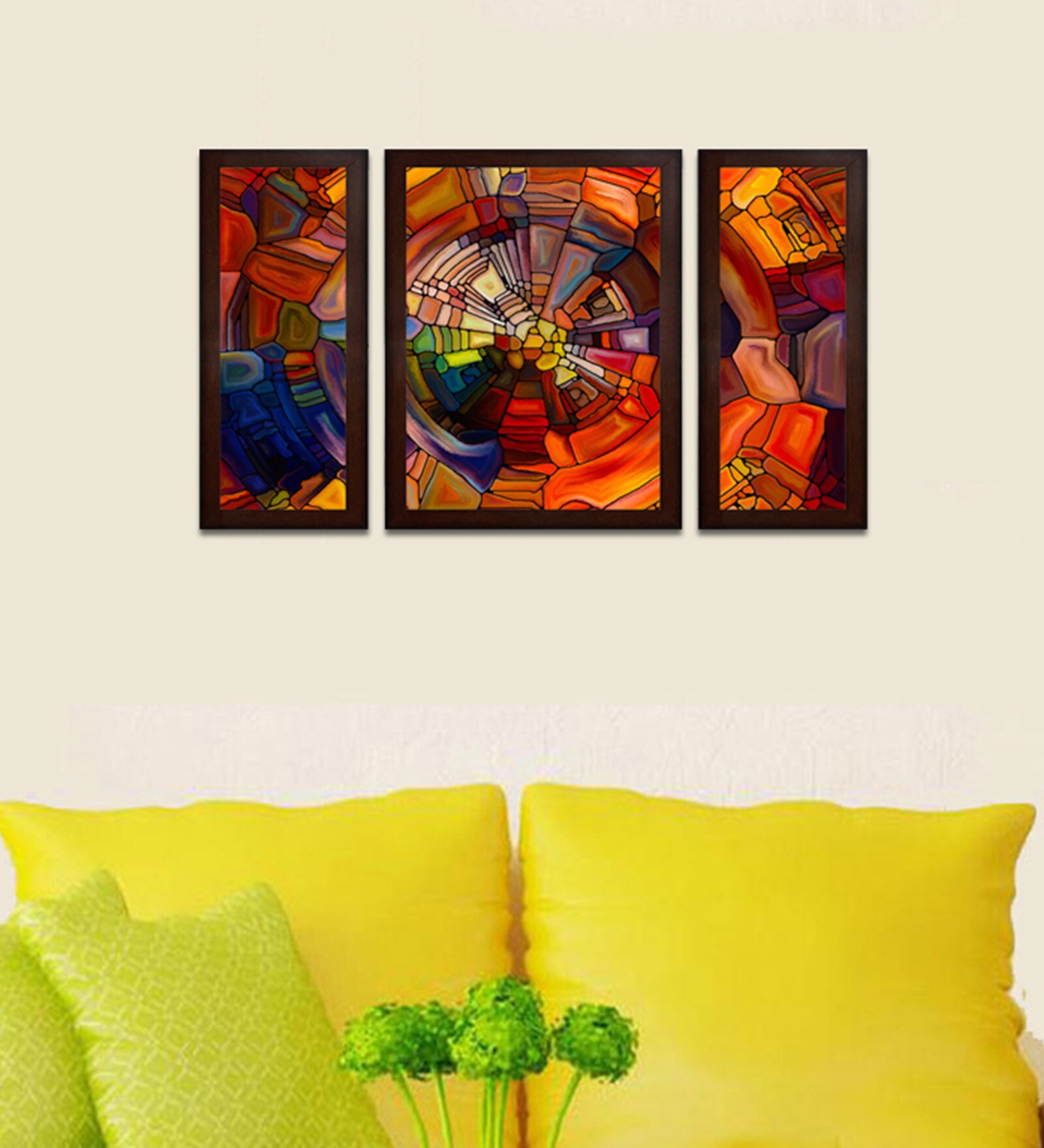 Buy Modern Art MDF Set of 3 Wall Art Print by Wens at 37 OFF by Wens