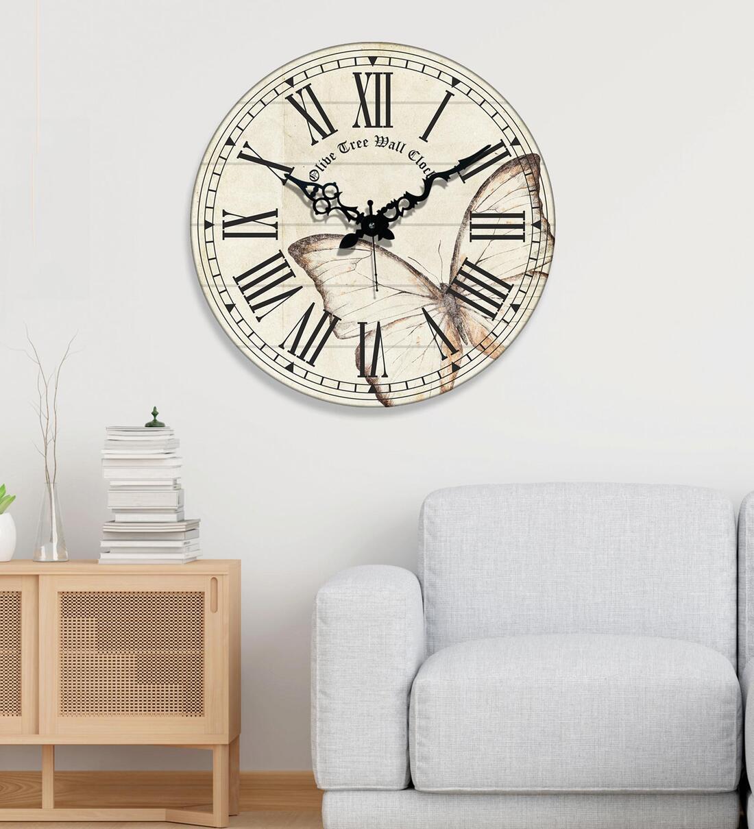 Buy Multicolour Engineered Wood Battery Operated Wall Clock At 60 OFF   Multicolour Engineered Wood Battery Operated Wall Clock Multicolour Engineered Wood Battery Operated C7aqju 