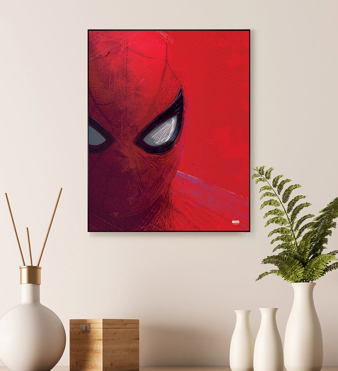 Buy Multicolour Mdf Spiderman Framed Wall Art - Watching You By Planet  Superheroes Online - Hollywood Posters - Posters - Home Decor - Pepperfry  Product