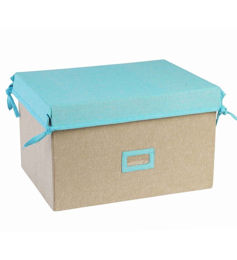 Buy Cotton 10 Litres Storage Box Online Wardrobe Boxes