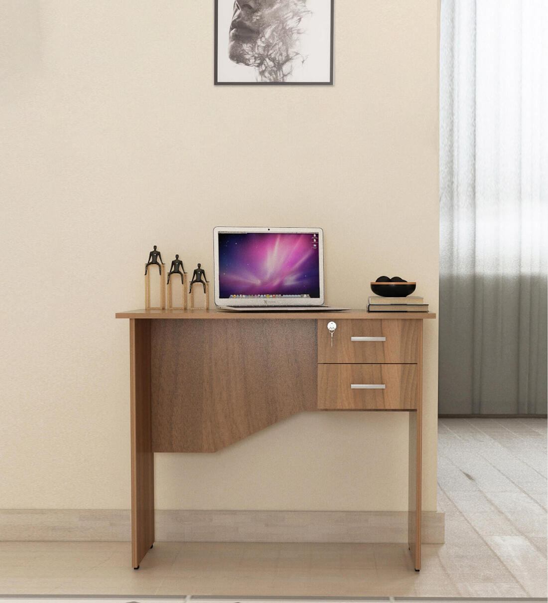 Buy Nappel Writing Table In Leon Teak Finish at 38 OFF by Neudot