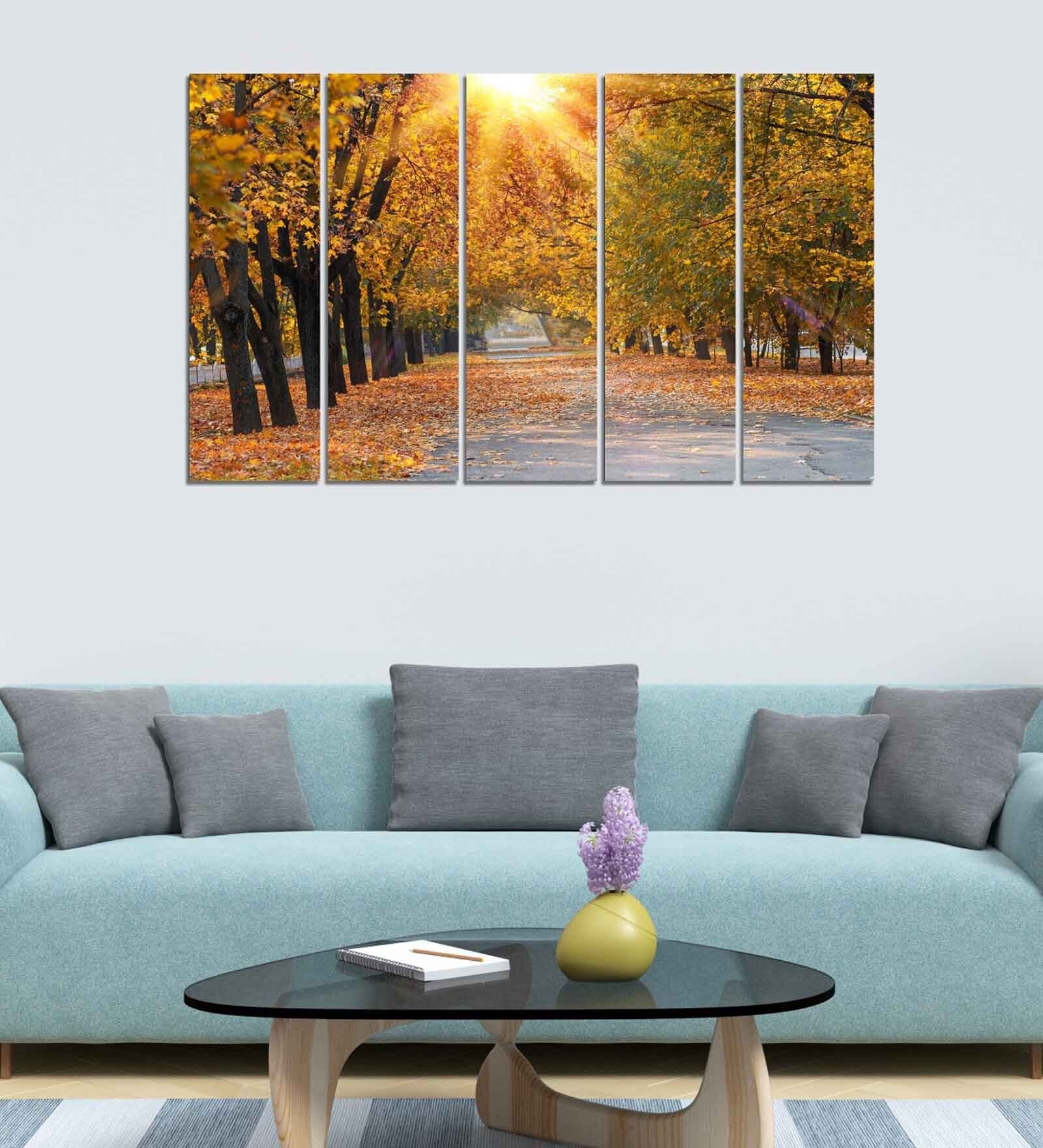Buy Nature Creation Wood Framed Velvet Laminated Art Print by Wens at 40 OFF by Wens Pepperfry