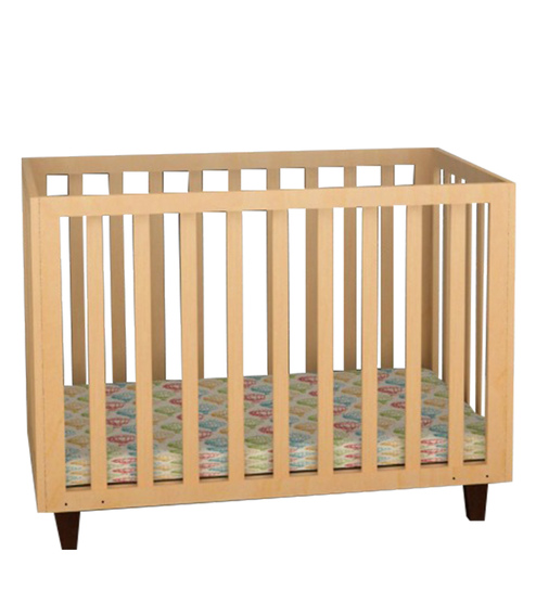 Buy Starbaby Adjustable Height Birch Wood Crib In Natural By Lycka