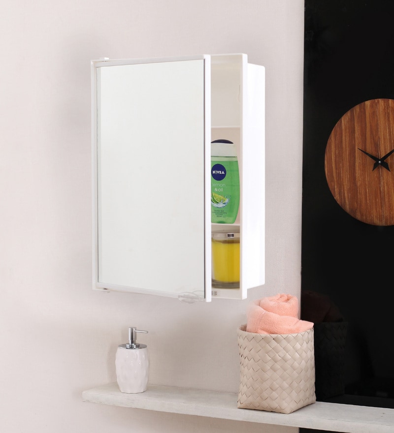 Buy Polypropylene Maroon 5 Compartment Bathroom Cabinet With