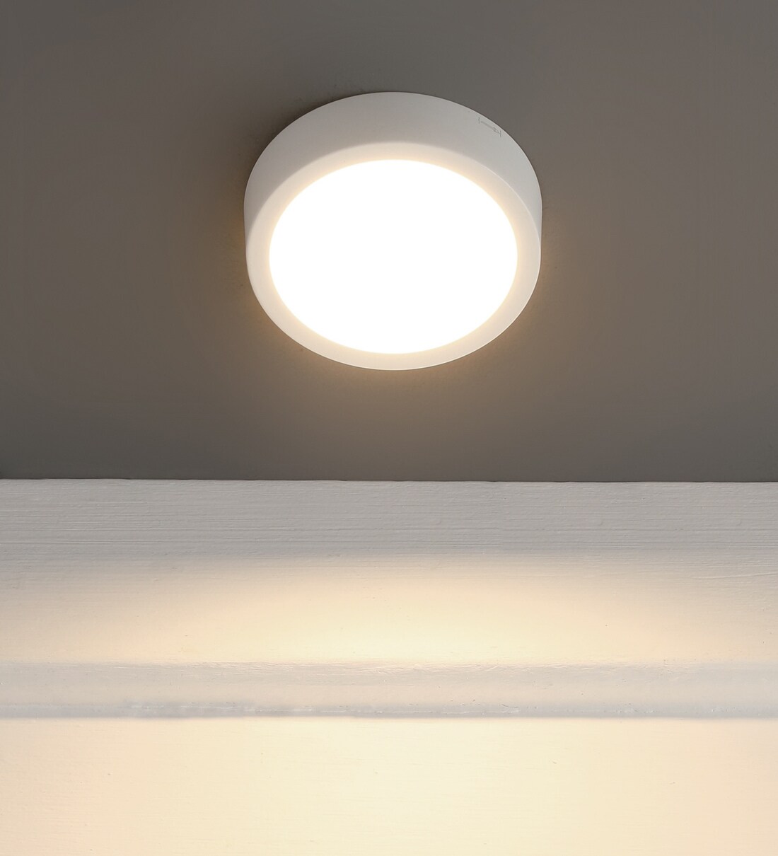 Buy Natural White 6 Watts LED Aluminium Round Panel Light by Learc LED ...