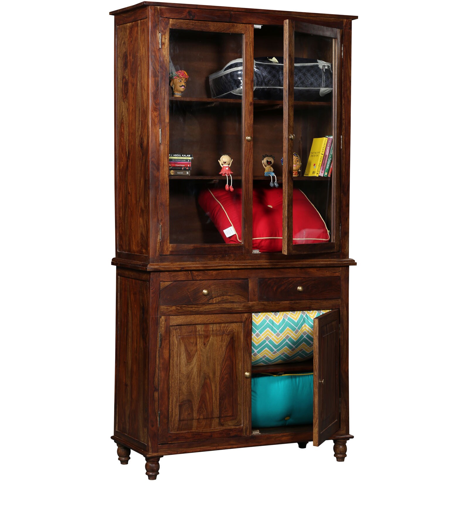 Buy Leboeuf Crockery in Provincial Teak Finish by Amberville