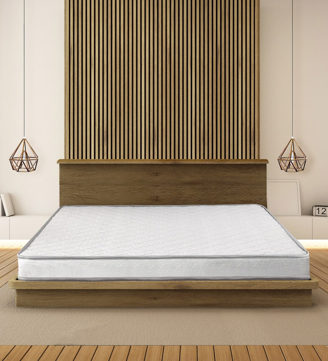 Buy Cumulus Reversible 6 Inches Queen Size (72x60) Foam Mattress by Clouddio Online Queen Size