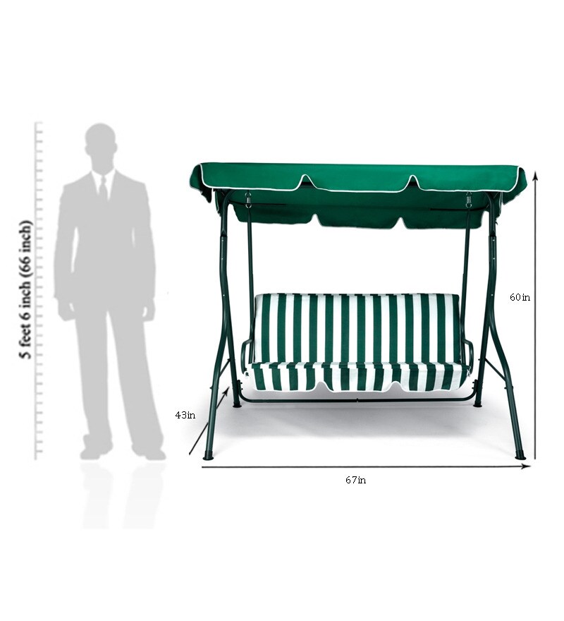 Nilkamal 3 Seater Garden Swing by Nilkamal Online Chairs Furniture