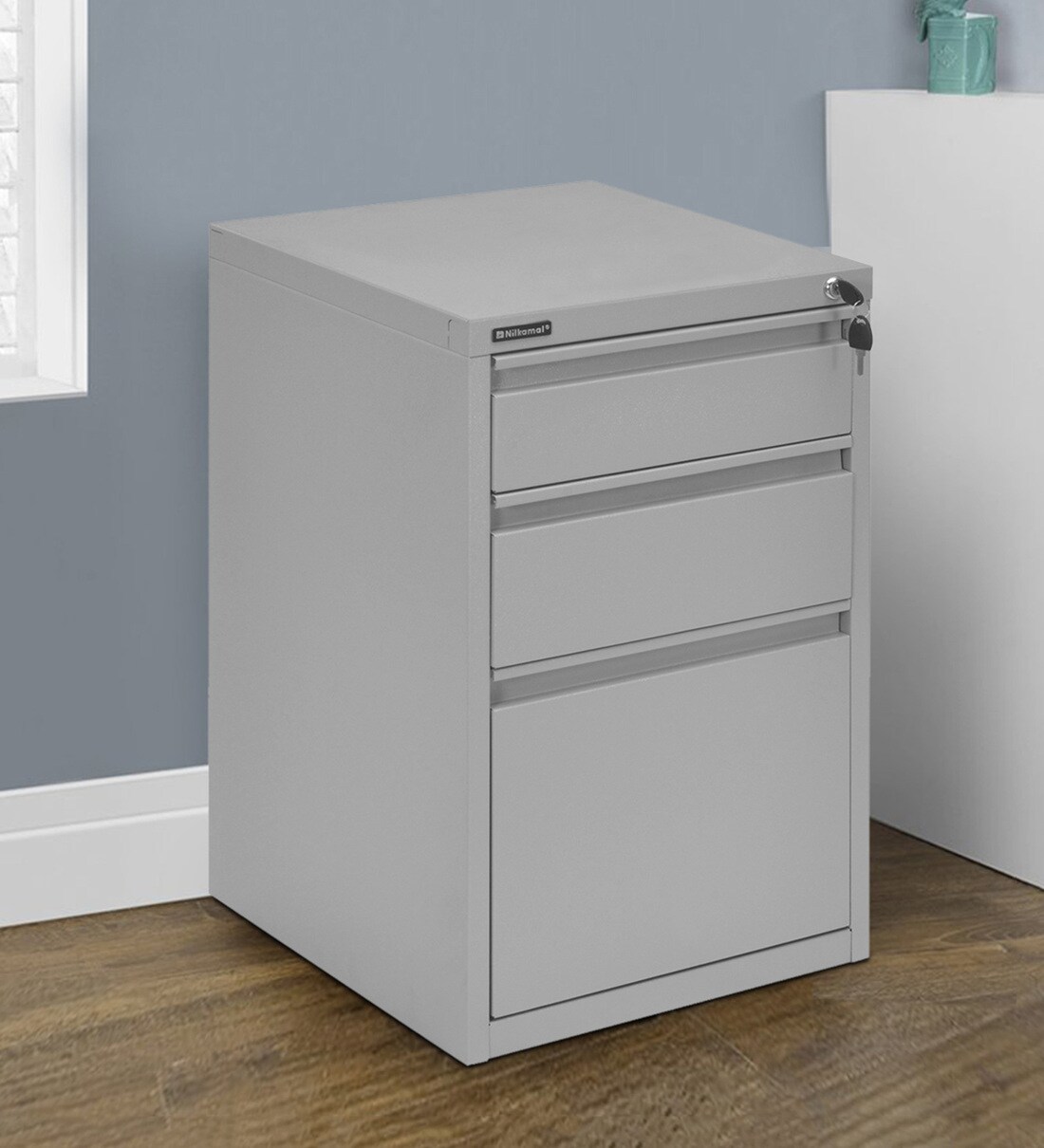 Buy Noah Pedestal in Grey Colour at 24 OFF by Nilkamal Pepperfry