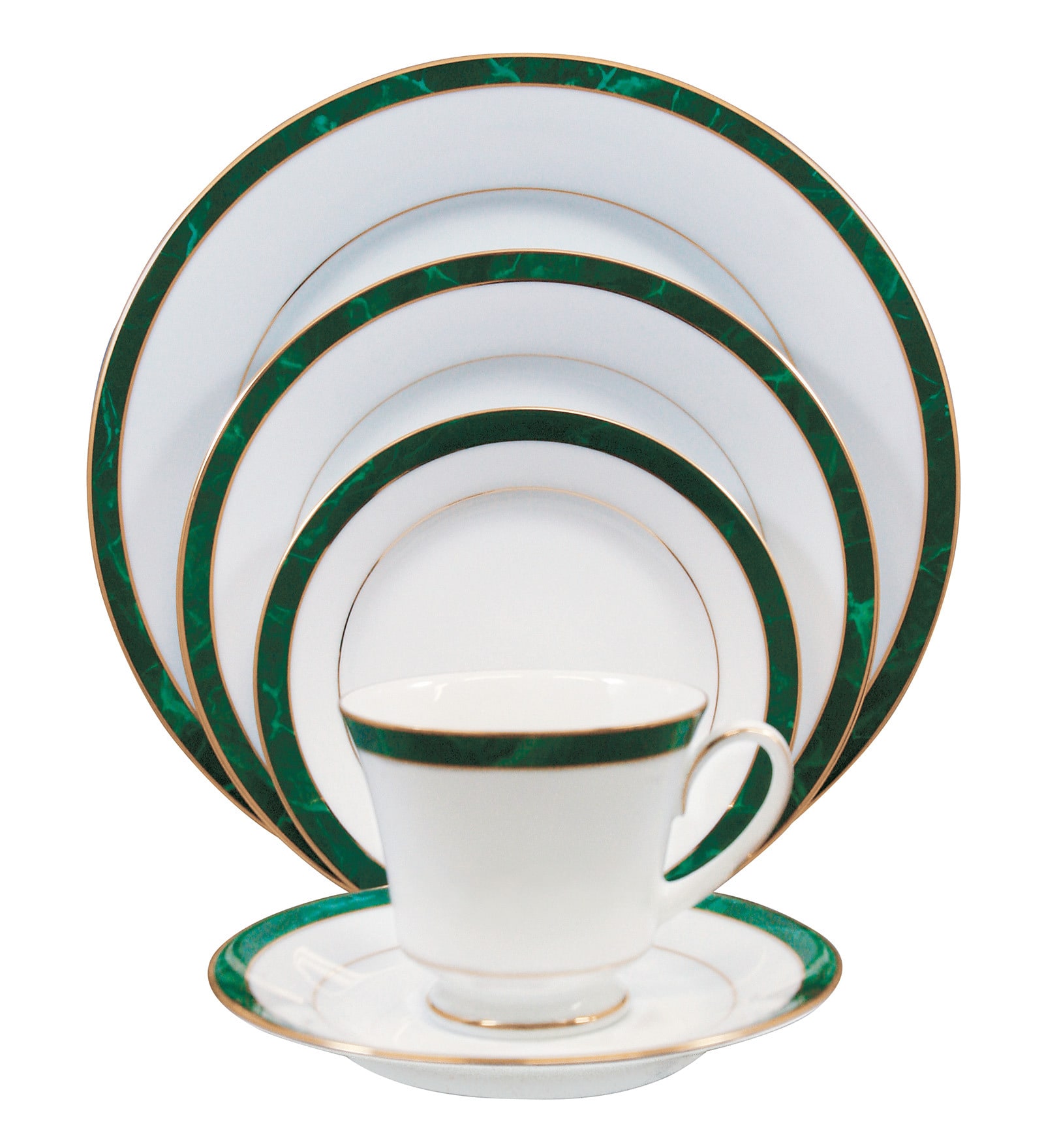 Buy Marble Green Porcelain 13Piece Dinner Set by Noritake Online