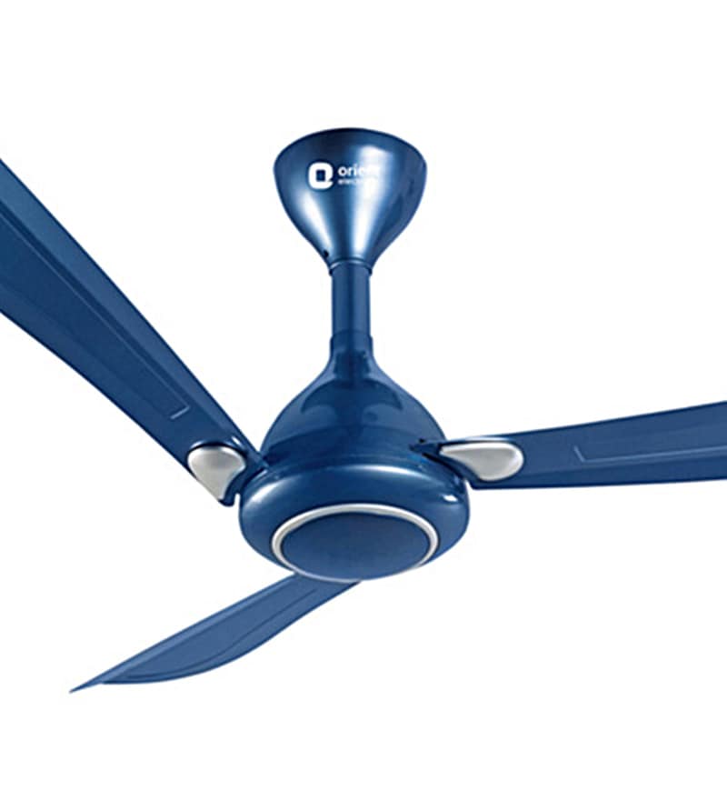 Orient Oprah Blue Metal 47 24 Inch 3 Blade Ceiling Fan