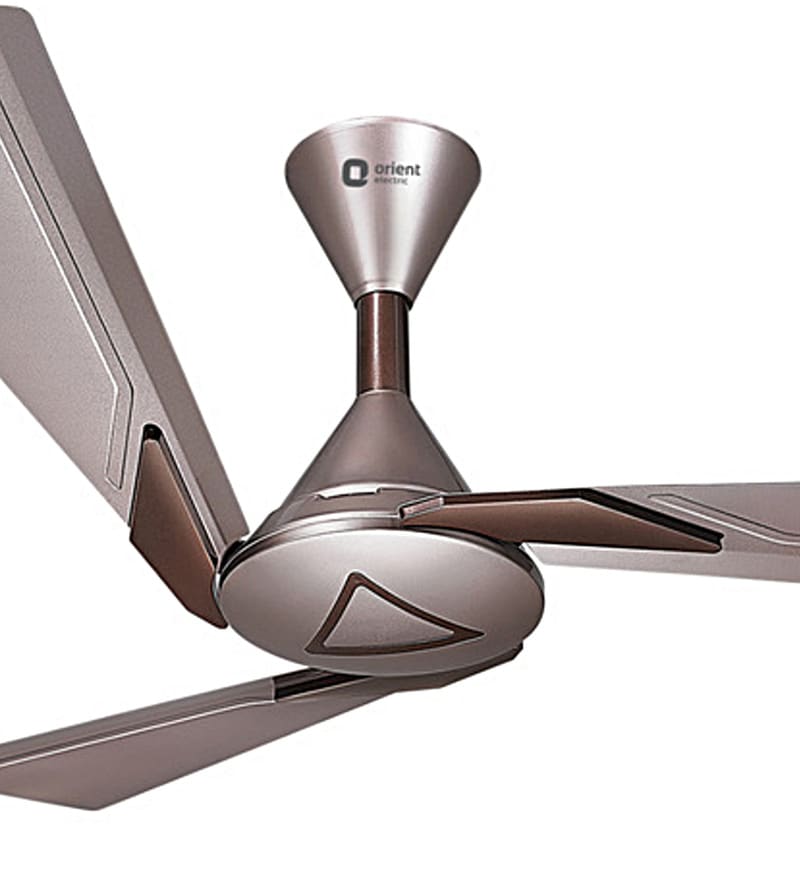 Buy Orient Orina Copper & Brown 1200mm Designer Ceiling Fan Online