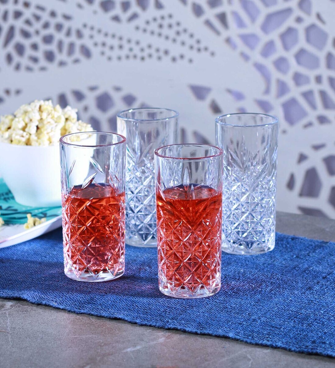 Buy Timeless Longdrink 450ml Set Of 4 Glass Everyday Glass By Pasabahce Online Everyday 6759