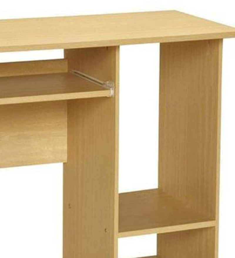 Buy Parso Computer Table In Ice Beech Colour By Lakdi Online