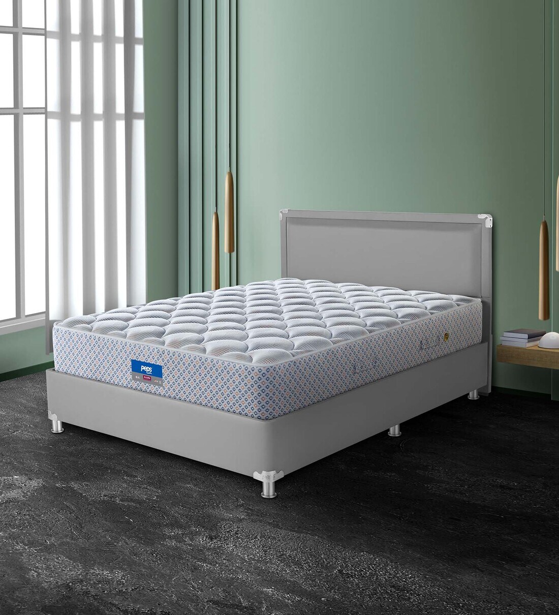 Buy Allura 6 inch Pocketed Spring Single Mattress at 5 OFF by Peps