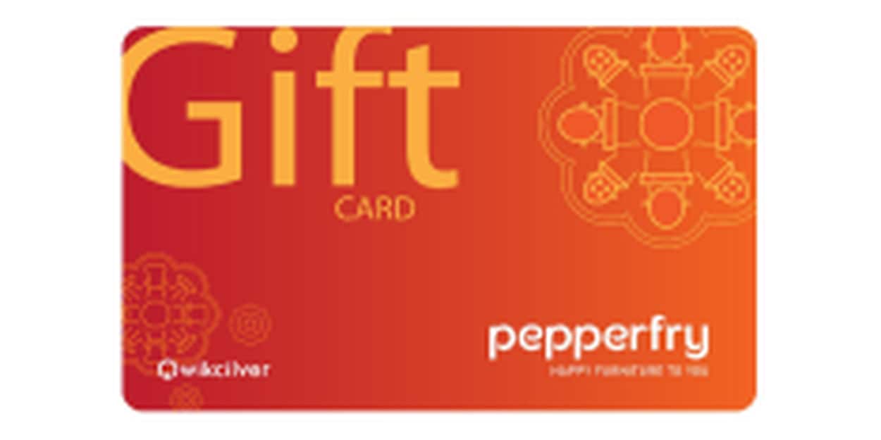Buy Pepperfry Gift Card Doorstep Delivery at 100 OFF by QwikCilver