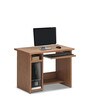 Polycraft Peter Computer Table with Keyboard Space in Teak Finish