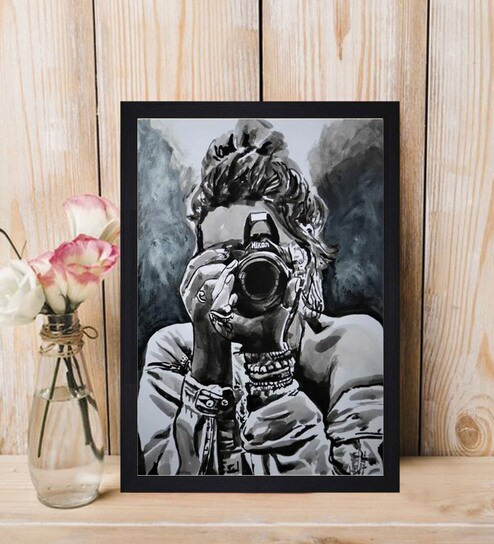 Wooden Framed Art Print By Chaque Decor 