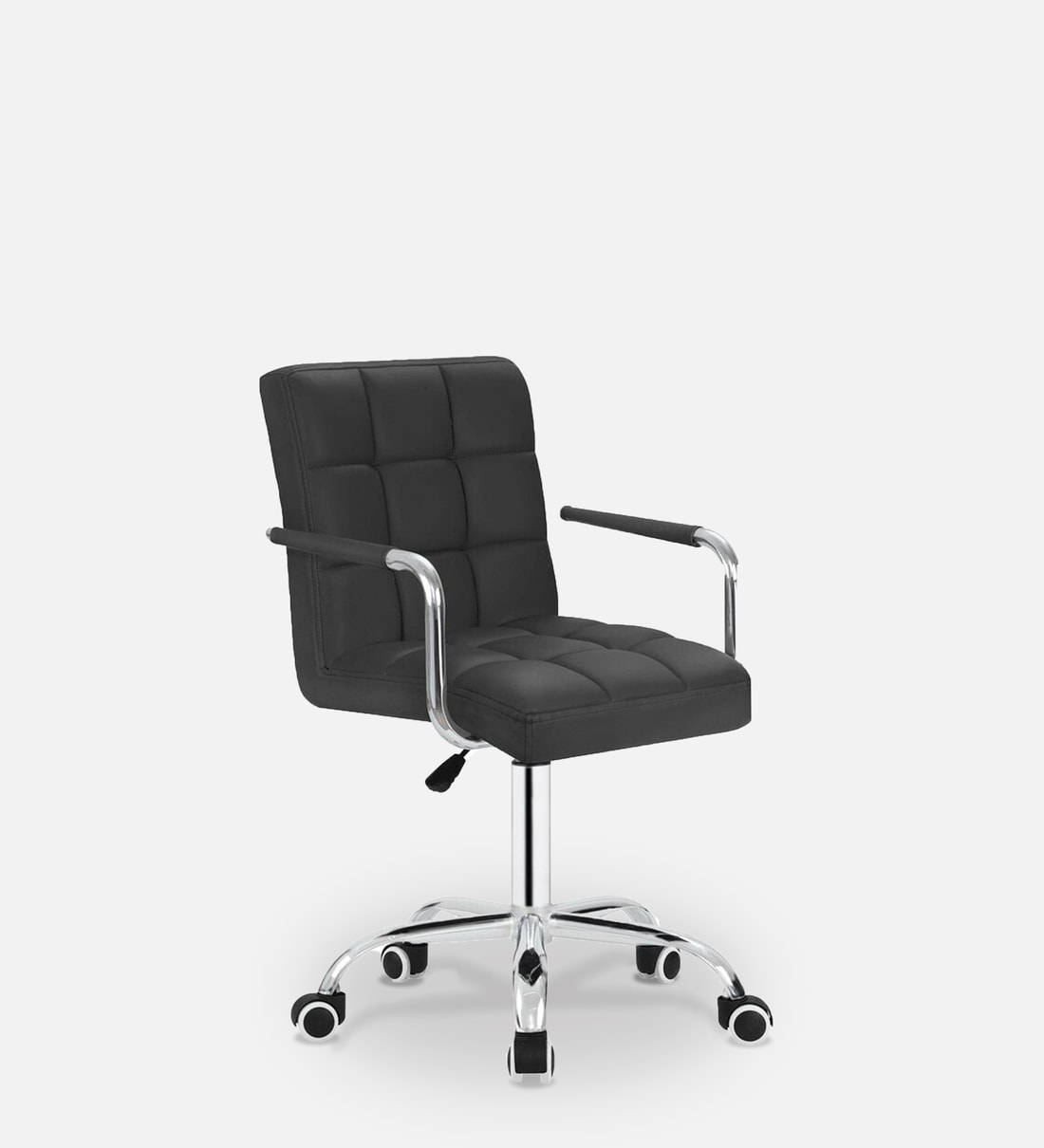 Buy Pierron Low Back Ergonomic Chair In Black Colour Online Ergonomic