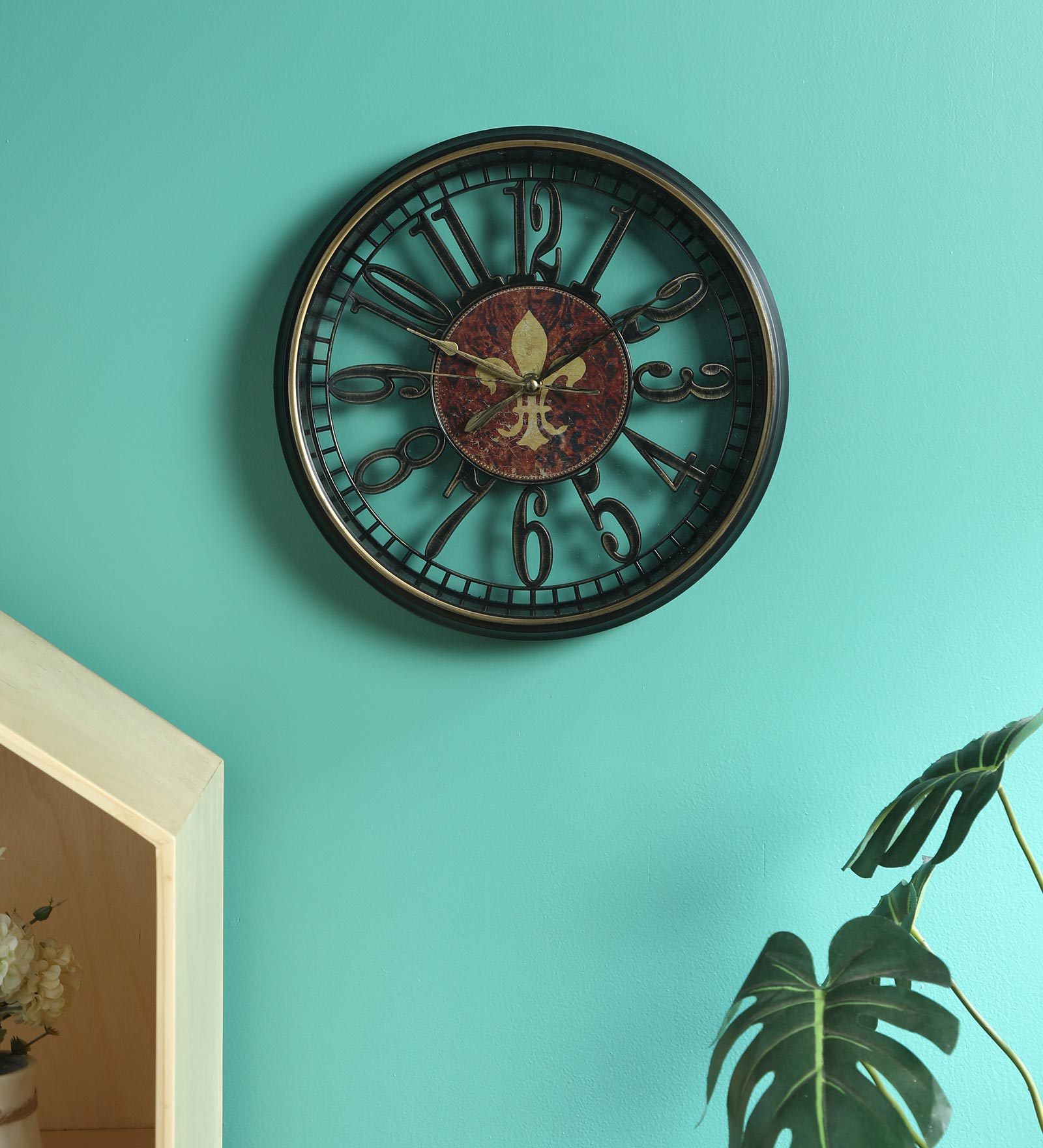 Buy Plastic Analog Wall Clock In Black By am2pm at 48 OFF by am2pm