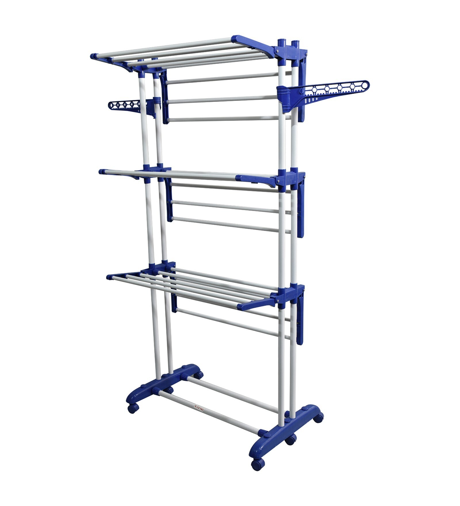Buy Prince Jumbo Mild Steel Floor Rested Cloth Dryer Stand In Blue