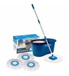 Rotating Magic Spin Mop Set with 2 Mop Heads