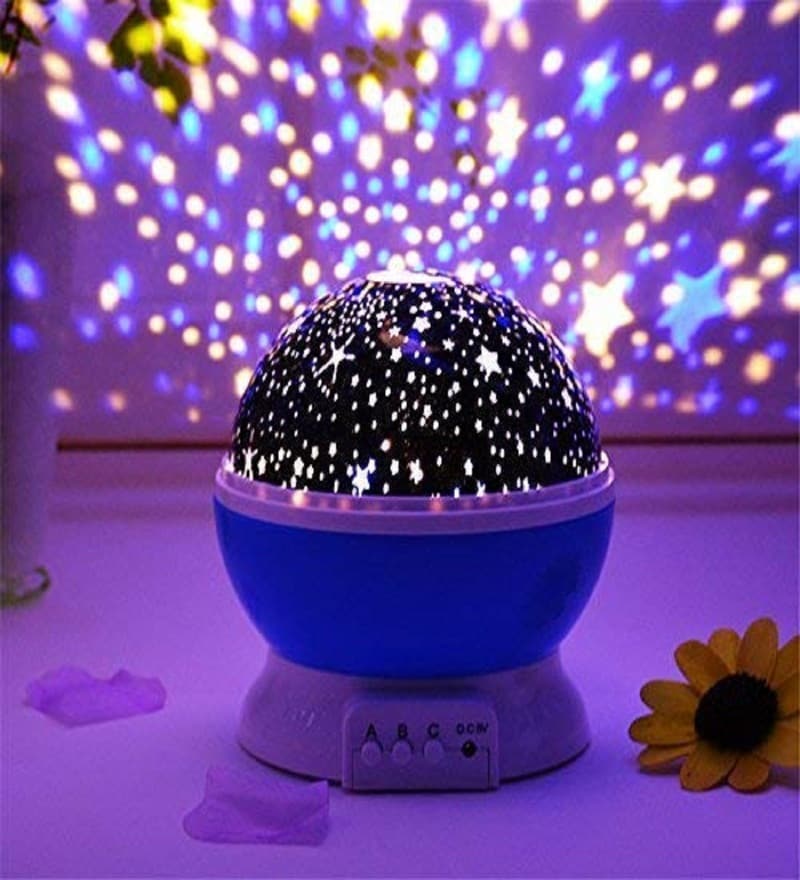 purple star lamp