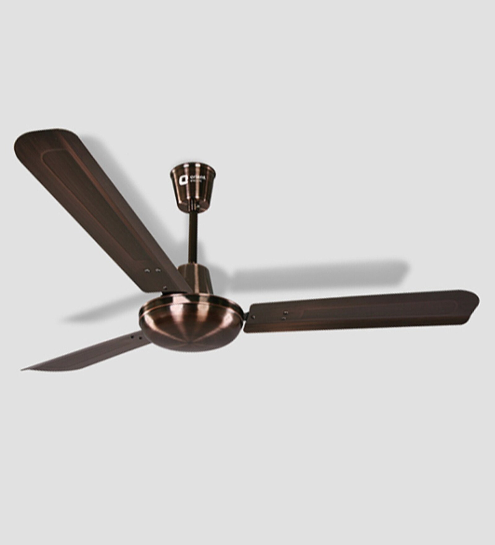 Buy Quasar 900 mm Brushed Copper Ceiling Fan by Orient Online Ceiling