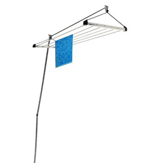 Buy Stainless Steel 6 Pipes 6 Ft Ceiling Mounted Clothes Drying