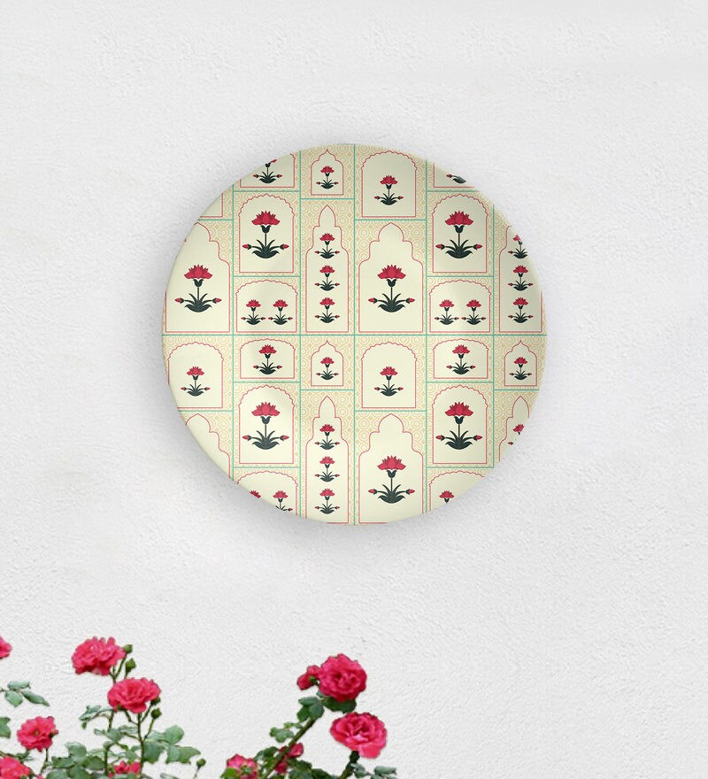 Buy White Melamine Dishi6 Martini Glass Round Wall Art By Art Ka