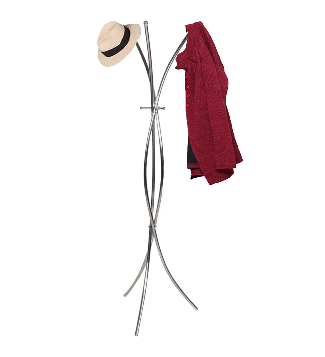 Buy Metal Silver Coat Hanger by Royal Oak Online Coat Stands Coat