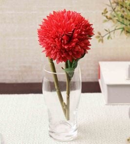 Buy Yellow Polyester Elora Single Carnation Artificial Flower By Hometown Online Artificial Flowers Artificial Flowers Home Decor Pepperfry Product