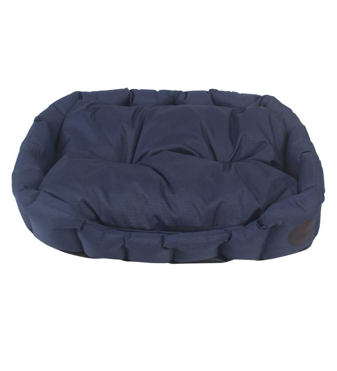 Buy Ribstock Pro Medium Pet Bed Oval Shaped in Navy Blue Colour at 10