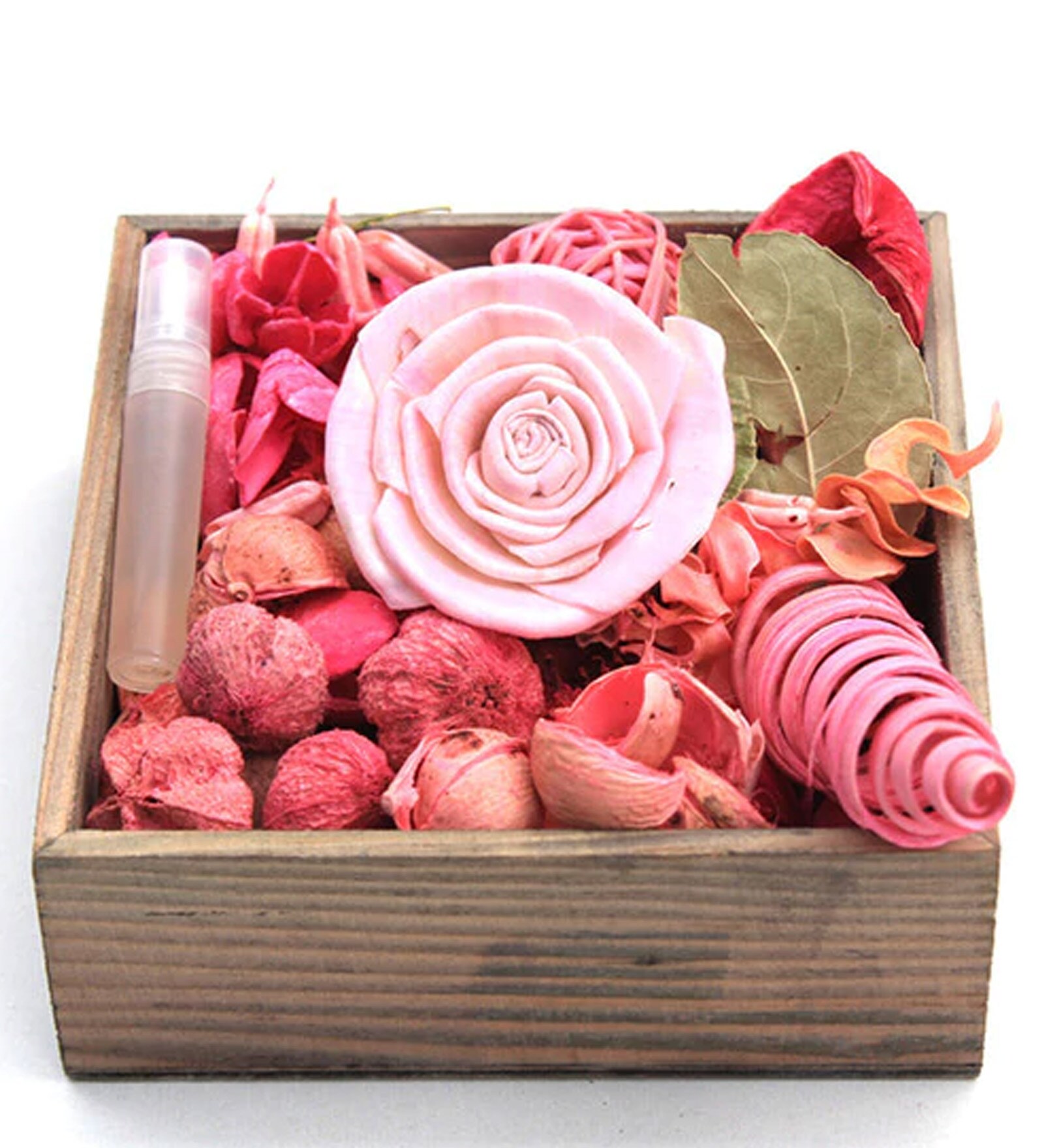 Buy Rose Potpourri Wooden Box by Deco Aro Online Discontinued