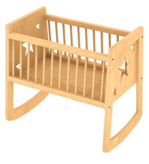 baby cradle pepperfry