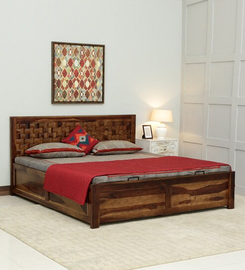 queen size cot pepperfry